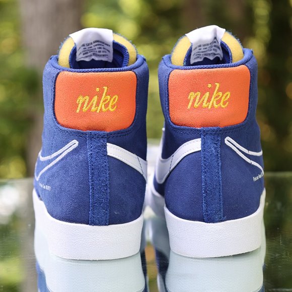 Nike Blazer Mid 77 First Use Deep Royal Blue Mens Size 10 - Picture 8 of 13